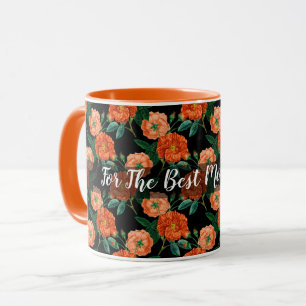 Vintage Anpassung Floral Beliebt Tasse