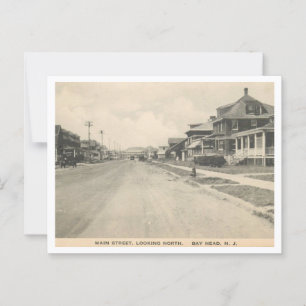 Vintage Ansicht von Bay Head NJ 1910s Postkarte