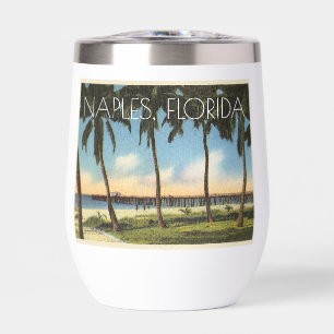 Vintage-Ansicht von Naples, Florida am Golf