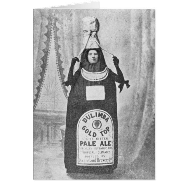 Vintage anthropomorphe Werbung (Vorne)