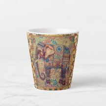 Vintage-, Antik-Elefanten-Motiv-Kunst