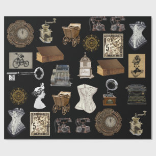 Vintage, Antik & Klassiker Geschenkpapier