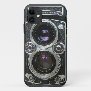 Vintage antike Kamera-Kasten-Abdeckung iPhone 11 Hülle