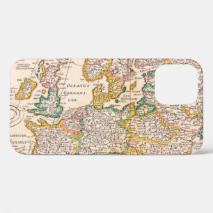Vintage antike Karte von Europa Case-Mate iPhone C Hülle