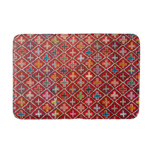 Vintage antike orientalische Dhurrie Rug Badematte