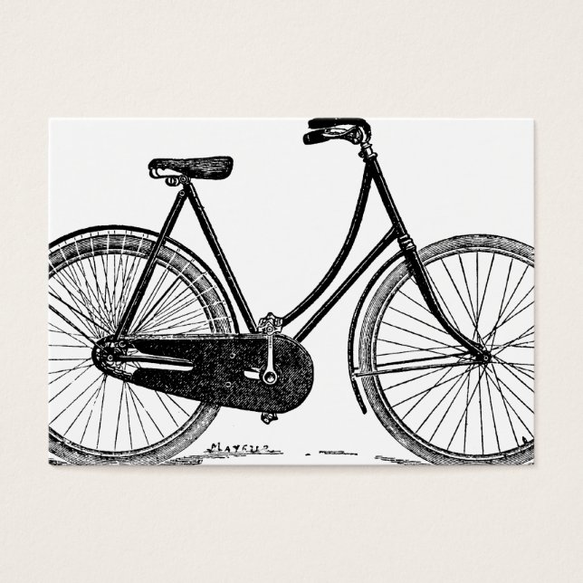 Vintage antike Silhouette (Vorderseite)