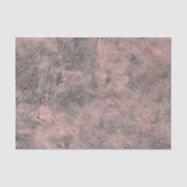 Vintage antike Textur Rosa Grau Decoupage Seidenpapier (Vorderseite)