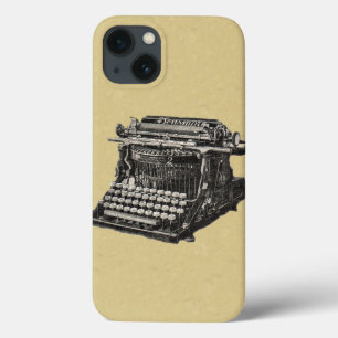 Vintage Antique Black Old Fashioned Typewriter Case-Mate iPhone Hülle