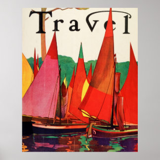 Vintage Antiquitätenzeitschrift Italien Poster