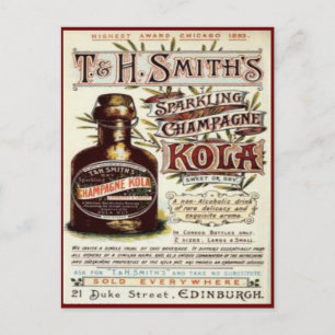 Vintage Anzeige #1 Postkarte