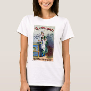 Vintage Anzeige - Schokolade ausdrücklich, T-Shirt