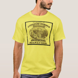 Vintage Anzeigen: Breweriana - Obermann Brewing T-Shirt