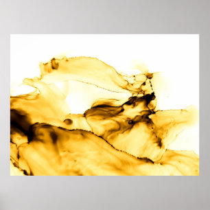 Vintage Anzeigenblätter an der Wand Poster