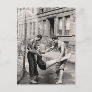 Vintage Anzüge Postkarte - 1766898-4