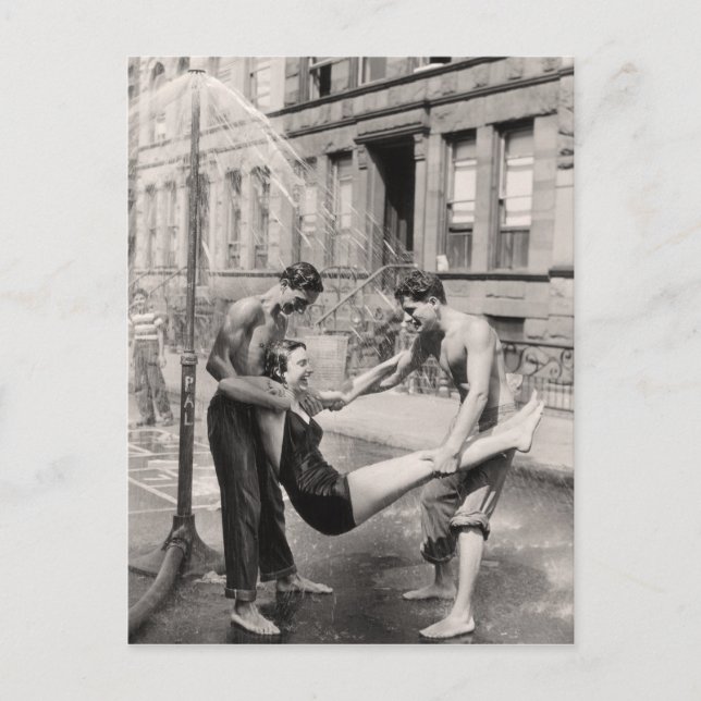 Vintage Anzüge Postkarte - 1766898-4 (Vorderseite)