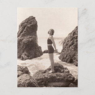 Vintage Anzüge Postkarte - 1766993-4