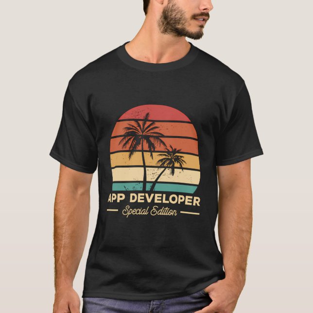 Vintage App Developer Special Edition T-Shirt (Vorderseite)
