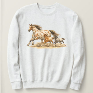  Vintage Appaloosa Horse Crewneck  Retro 90s Horse Sweatshirt