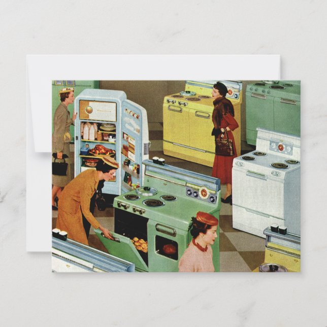 Vintage Appliance Showroom Store Business Retail (Vorderseite)