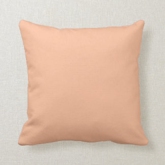 Vintage Apricot Peach Personalisiert Creme Farbe Kissen