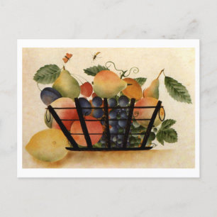 Vintage-Aquarell: Kaspar Hauser Stillleben Postkarte