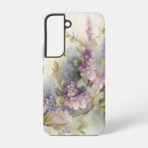 Vintage-Aquarell lila Wisteria Samsung Galaxy Hülle