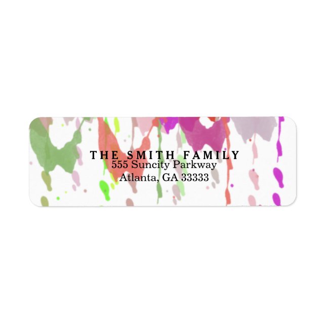 Vintage Aquarellfarbe (Vorne)