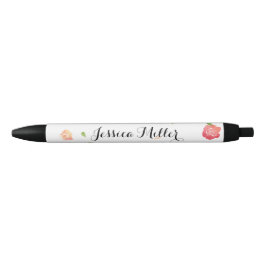 Vintage Aquarellfarben Florals Personalisiert Pen Kugelschreiber