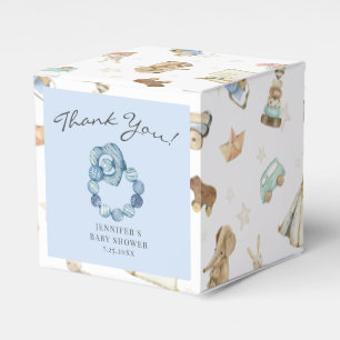 Vintage Aquarellsäge Kinderdusche Geschenkschachtel