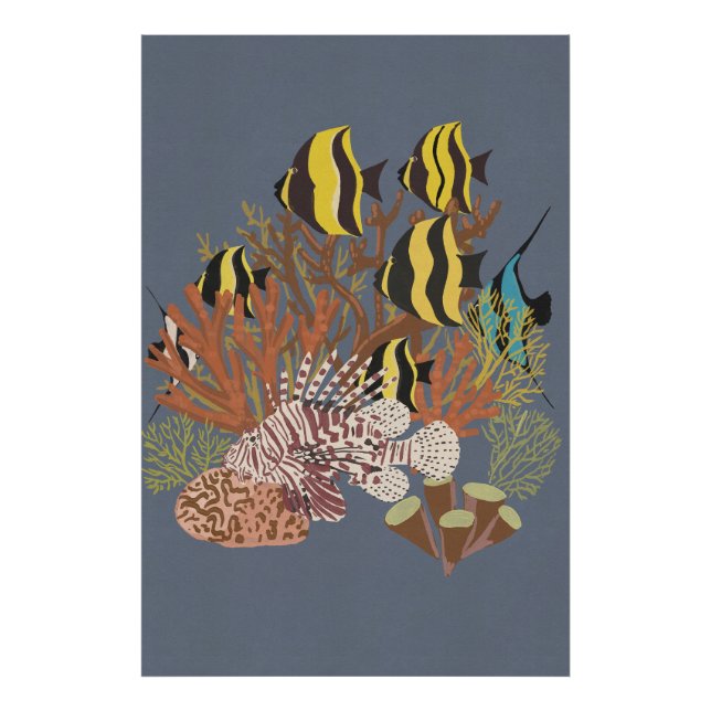 Vintage-Aquarium Fotodruck (Vorne)