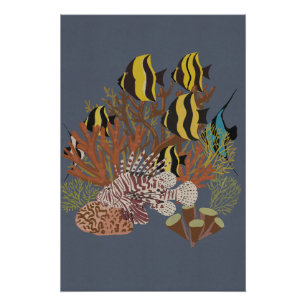 Vintage-Aquarium Poster