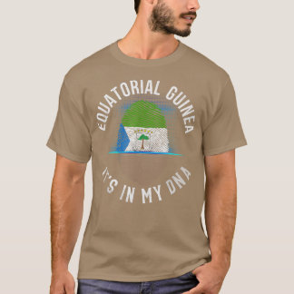 Vintage Äquatorflagge Guinea T-Shirt