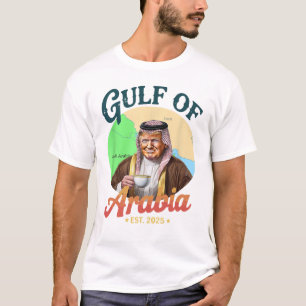 Vintage Arabischer Golf 2025 T-Shirt – Lustiger Tr