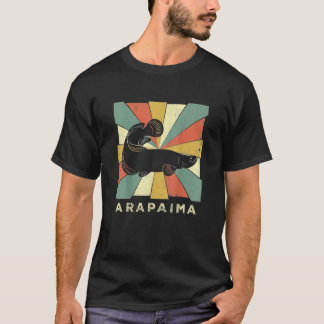 Vintage Arapaima Fish Lover Retro Style Animal  T-Shirt