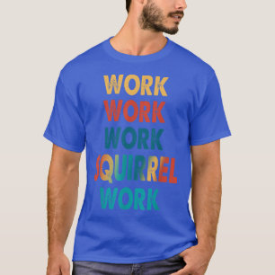 Vintage Arbeit ADHD Autismus Psychische Gesundheit T-Shirt