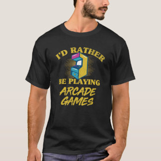 Vintage Arcades und Videospiele Geschenk - Arcade- T-Shirt