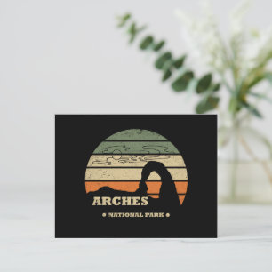 Vintage Arches National Park - Moab - Utah Feiertagspostkarte