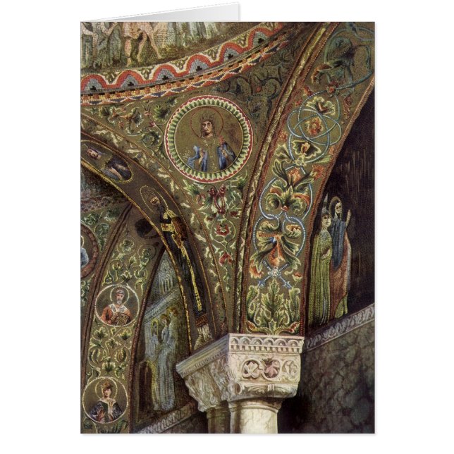 Vintage Architektur, dekorativer Bogengang in eine (Vorne)