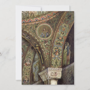 Vintage Architektur, dekorativer Bogengang in eine