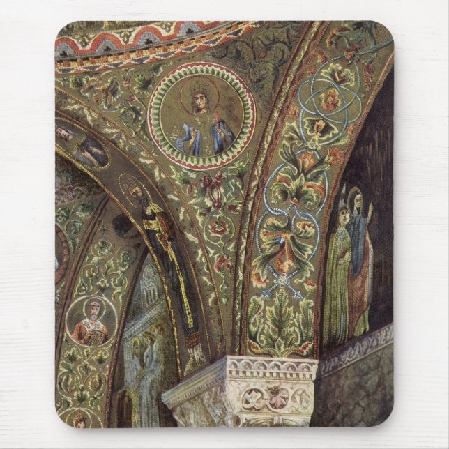 Vintage Architektur, dekorativer Bogengang in eine Mousepad (Vorne)
