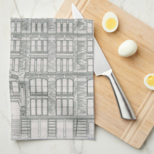 Vintage Architektur, Delaware & Hudson Canal Co. Geschirrtuch