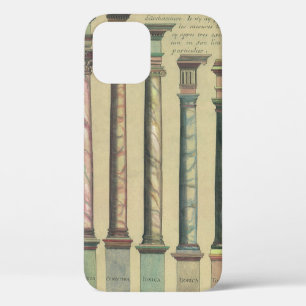 Vintage Architektur, die 5 Architekturaufträge Case-Mate iPhone Hülle