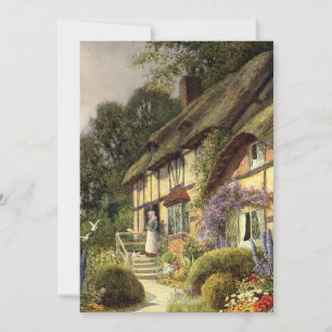 Vintage Architektur, Landhaus Hütte