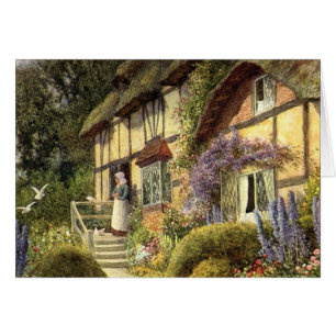 Vintage Architektur, Landhaus Hütte