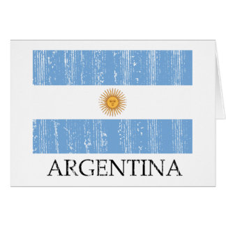 Vintage Argentinien-Flagge