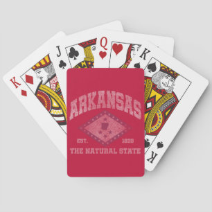 Vintage Arkansas Spielkarten
