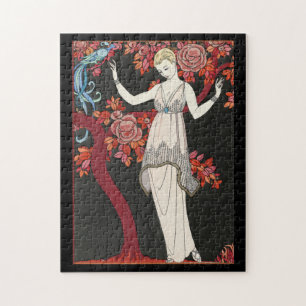 Vintage Art Deco 20er Jahre Mode Puzzle