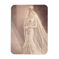 Vintage-Art-Deco-Brautmode-Illustration
