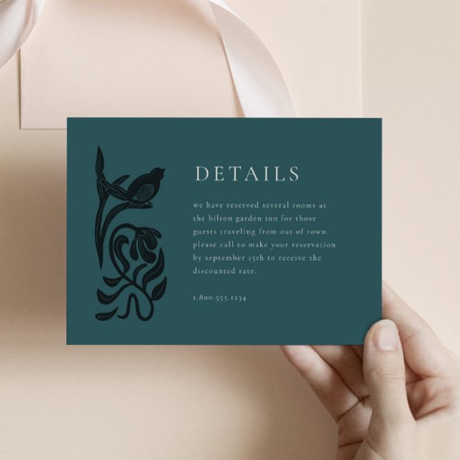 Vintage Art-Deco-Detailkarte Begleitkarte (Von Creator hochgeladen)