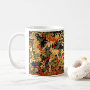Vintage Art Deco, Diana und ihre Nymphen oder die  Kaffeetasse